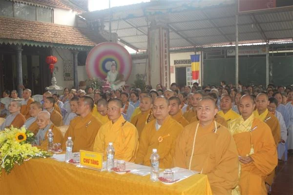 Chư tôn đức Phật giáo Thanh Hóa dự lễ tưởng niệm tuần lâm ngũ thất ĐĐ.Thích Tánh Khả